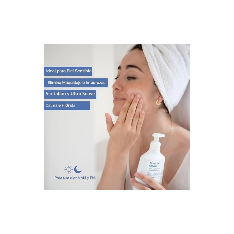 Sesderma Hidraven Crema Espumosa Jabon Todo Tipo Piel 300