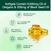 Aceite De Orégano 300cápsulas Con Aceite De Semilla Negra