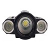LJK Linterna 3 Focos Tactica 2000 Lm Imantada Luz Led