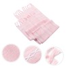 NOLITOY Rustic Pink Table Runner with Tassels Woven Decorative Table