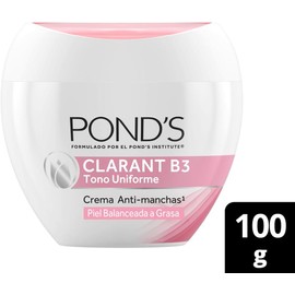 Pond's Crema Facial Anti-manchas Clarant B3 Piel Balanceada a Grasa 100 g