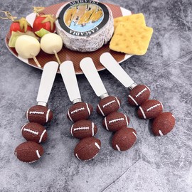 Tennisball Cheese Spreader Set of 4 (Bulk) by Supreme Housewares