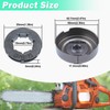 Adefol 3/8"-7T Sprocket Clutch Drum Kit for Echo CS-352 CS-310
