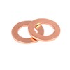 X AUTOHAUX Copper Washer Flat Seal Ring for Car 12