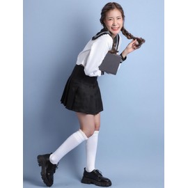 Fourluoo 6 Pack Women Cotton Knit Boot Knee High Socks Lace Trim Knee High Stockings Socks for Boots Casual Chic