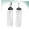 Healeved Hairdressing Scale Bottle Portable Measuring Rinse Bottle for Hair