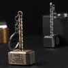 DKLIMA Cool Metal Vintage Lighter,Windproof Touch Side Slip Ignition,Rechargeable USB