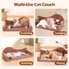 ComSaf 26.4" Large Cat Scratcher Bed, Cat Scratching Board, Durable