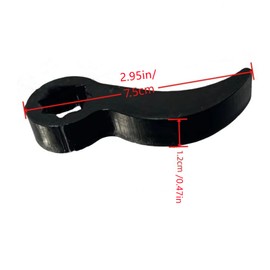 Snowchecking Pry Bar Wrench, Pry Bar Set Pry Bar Wrench Adapter Head Perfectly Fits Any 1/2 Inch Drive Breaker Bars and Ratchets