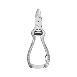 AIMALL Professional Steel Duty Thick Toe Nail Clippers Plier Chiropody Podiatry, Ideal for Ingrown Toenails & Tough Nails, Precision Curved Blade, 4.72 Inches