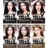 Miseonsen 미쟝센 헬로크림염색약 1B미스틱블랙x3개(1MB로 리뉴얼)확실한톤다운 완벽새치커버 얼룩커버 Missha Hello Hair