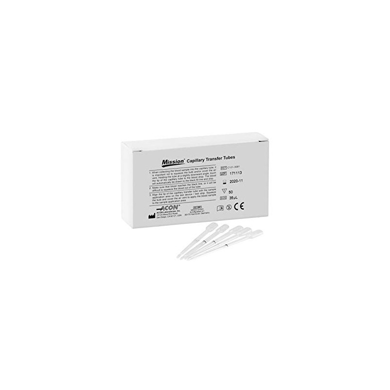Swiss Point Of Care Capillary Tube for Mission 3 in