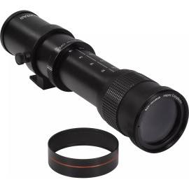 Vivitar HD TELEPHOTO ZOOM LENS 420-1600MM FOR NIKON D3000 D3100 D3200 D3300 D3400 D5000