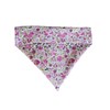 Floral Over the Collar Dog Bandana That Slips onto Their Existing Collar Size (Small)