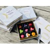 Tiny Triangle Truffle Boxes -Empty chocolate box with 9-piece Plastic