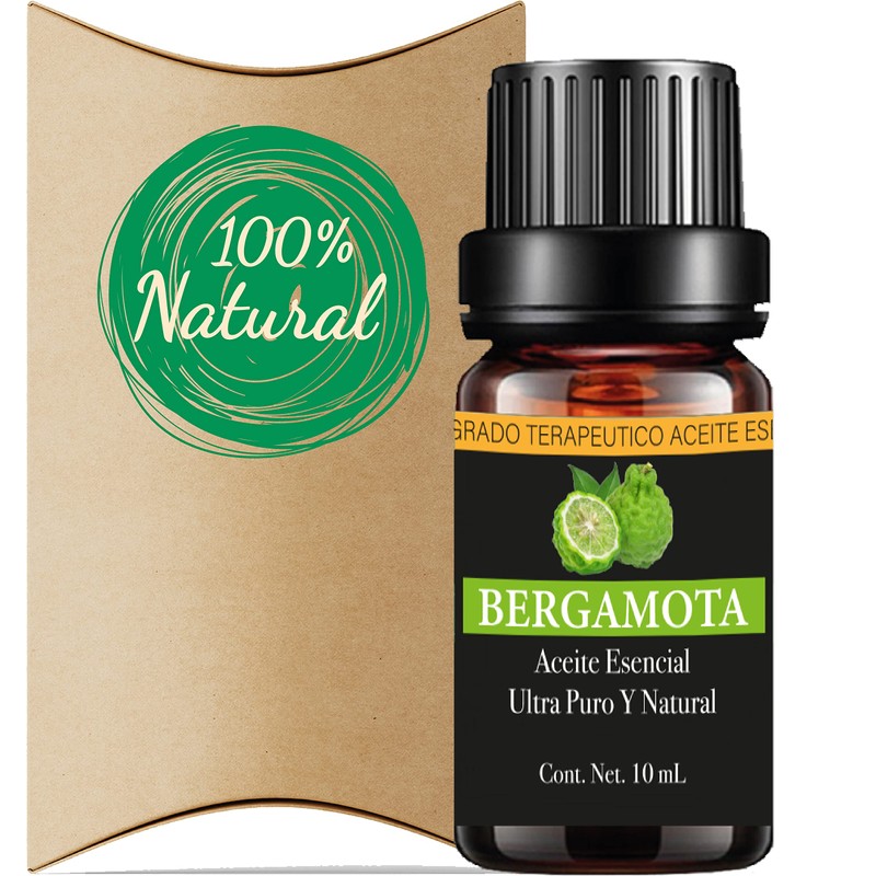 Alluem Aceite Esencial de Bergamota 100% Natural Y Puro Aromatera