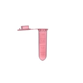 MUHWA Micro Centrifuge Tubes 2ml 500pcs Graduated Micro Test Tubes with Snap Lock Rounded Micro Tube Sample Vials for Laboratory (Red)