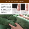 はっ水リバーシブル省スペースこたつ布団 〔モルフ〕 105x75cmこたつ用（215x185cm） ベージュxグレー