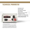 Adjustable DC Bench Power Supply, Variable Output 3V, 4.5V, 6V,