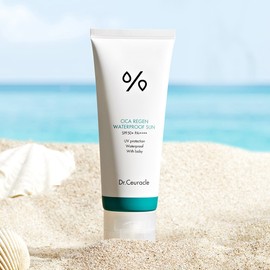 닥터슈라클 시카 리젠 워터프루프 선 유기자차 SPF50+ PA++++ Dr. ShuraCle Cica Regen Waterproof Sun Organic Sunscreen SPF50+ PA++++