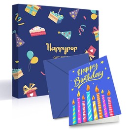 HAPPYPOP 40th Years Old Birthday Gifts for Women - Socks for 40 Year Olds, Best Gifts With Greeting Card for 40 Year Old Middle Aged Woman Man