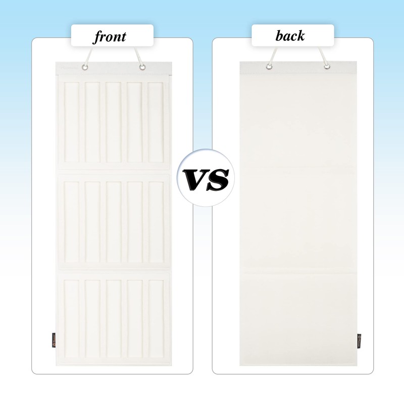 PACMAXI Hanging Claw Clips Holder for Women, Claw Hair Clips