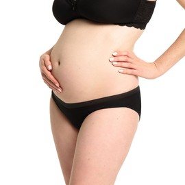 Love Luna LBL Maternity Brief, Black / Size 8/10
