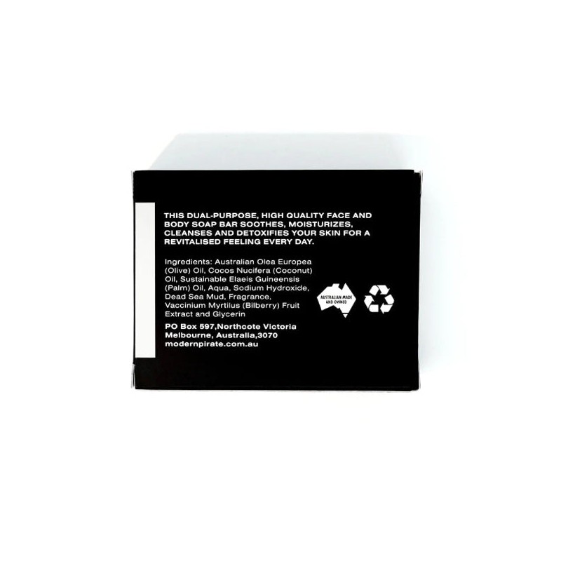 Modern Pirate Dead Sea Mud Soap 110gm