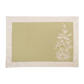 C&F Home Natural Instincts Single Placemat Rectangular Placemat Green