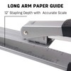 Deli Long Reach Stapler with 1000 Staples 20 Sheet Capacity