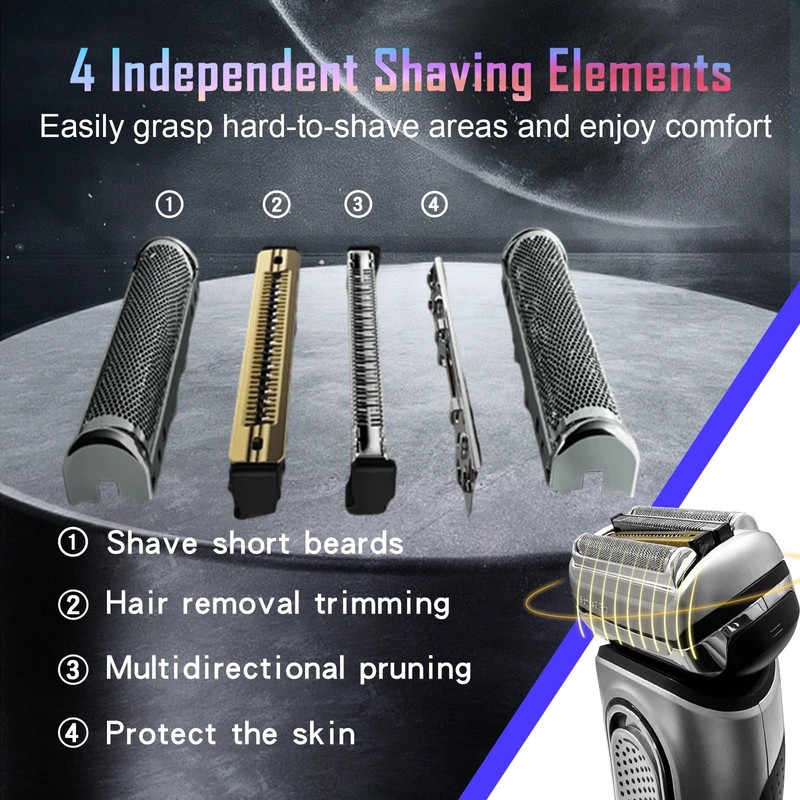 Series 9 Replacement Razor Part Compatible with Braun Razor Series