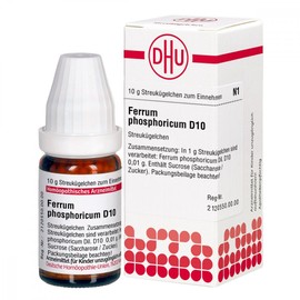 DHU Ferrum Phosphoricum D10 Spreading Balls 10 g Globules
