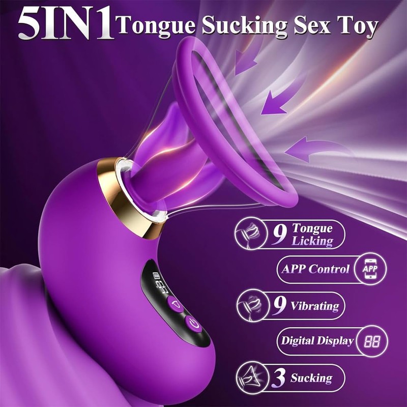 Personal Massager with APP Control&LCD Display