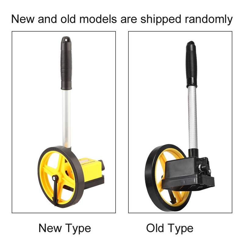 Portable Measuring Wheel 0~9999.9m Distance Measuring Roller for Multiple PurposeSmall