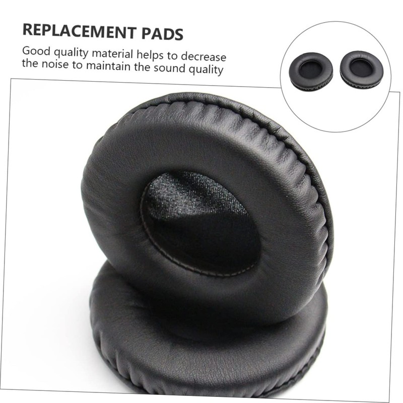 CAXUSD Quality Material Headphone Covers Comfortable Round Headphone Sleeves Earpads