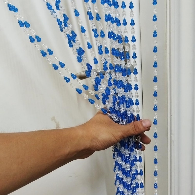 ave split Beaded Curtain Doorways Star Acrylic Hanging Door Beads