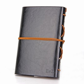 Pocket Size Vintage Retro Leather Cover Notebook Journal Blank String Nautical