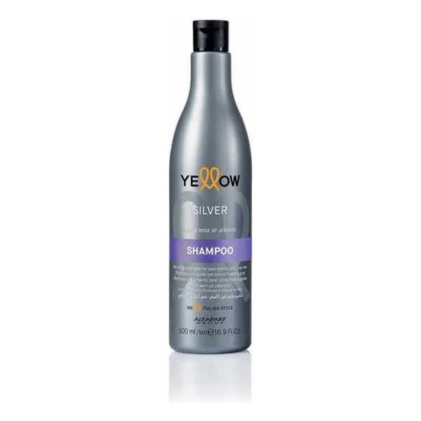 Shampoo Anti-amarillo Silver Yellow Rubio Frios Grises 500ml