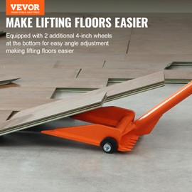 VEVOR 60'' Handle Demolition Bar, 2000 lbs Weight Capacity Flooring/Hardwood/Deck Board Demolition Tool, Multipurpose Demo Tools for Flooring, Framing, Roofing, Trim, Drywall