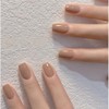 COSMOO- Esmalte de uñas café claro, 12 ml, elegante esmalte