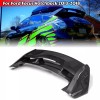 ZTT Carbon Style Rear Roof Wing Trunk Spoiler Lid For