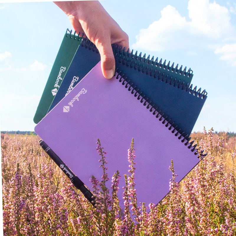 BAMBOOK Colourful Notebook - Navy - A5 - Blank &