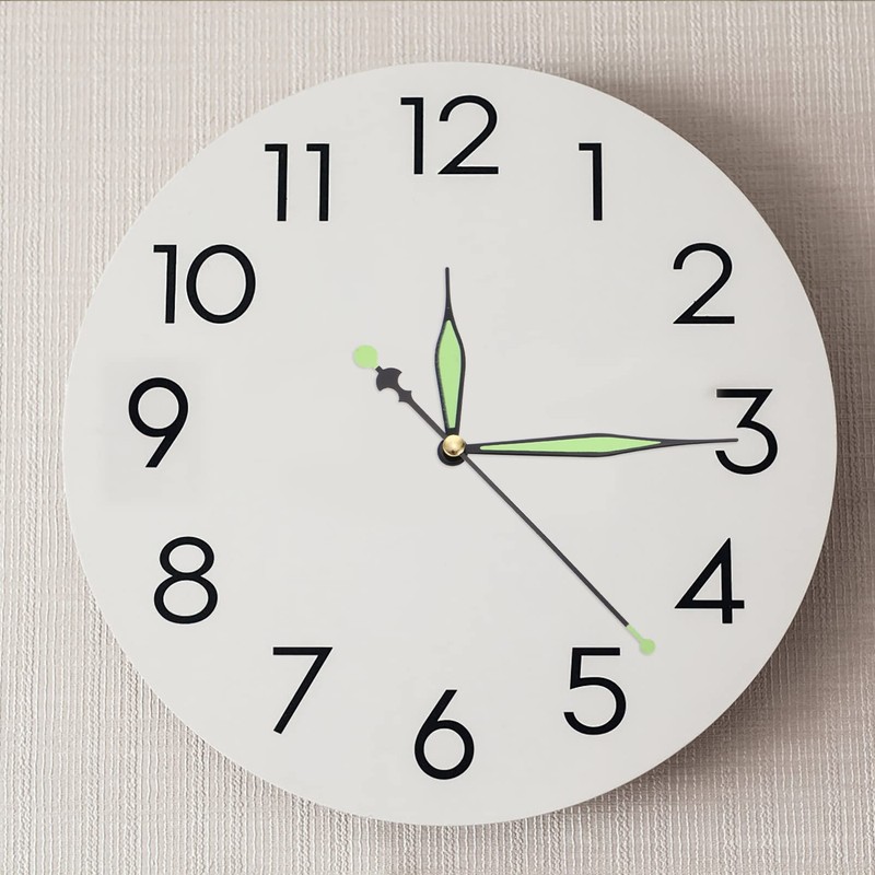 POPETPOP LED Wall Clock 10 Sets Clock Hands Set Glow