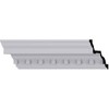 Ekena Millwork SAMPLE-MLD08X06X10DE Dentil Crown Moulding Samples, White