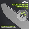 DNA MOTORING 15.5in Hand Pruning Saw, Hand-Held Garden Saw, Curved