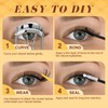 320PCS Lash Clusters 30+40+50+60D Lash Extension Kit Mixed Length 10-16mm,