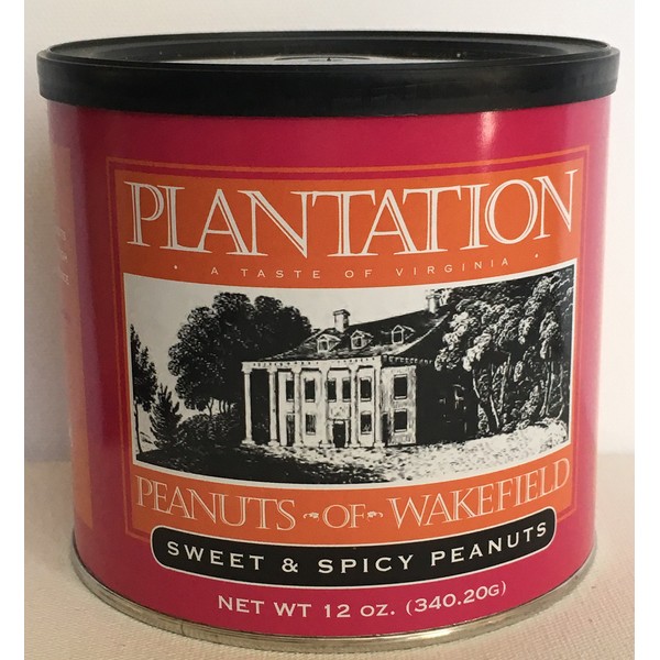 Sweet & Spicy Peanuts - 12 ounce tin
