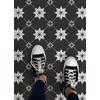 FloorPops Black Rigel Peel & Stick Floor Tiles, FP3990