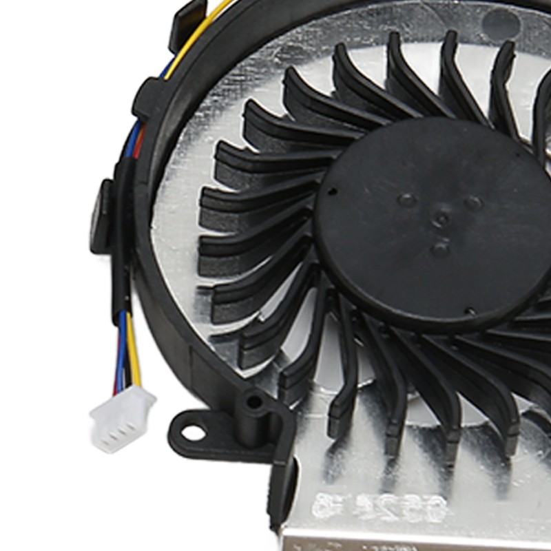 Cooling Fan 4 Pin Aluminum Alloy ABS Easy Replaceable Laptop