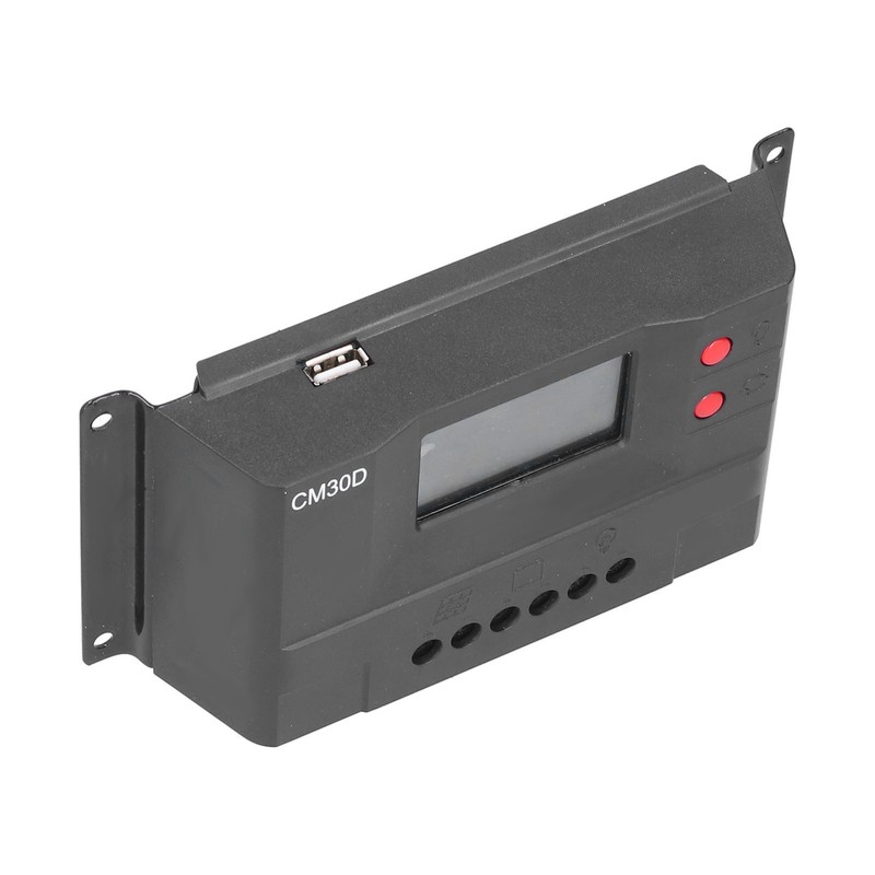Solar Charge Controller 12V 24V PWM Auto Paremeter Adjustable LCD